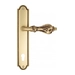 Дверная ручка Venezia "FLORENCE" на планке PL98, французское золото (cyl)