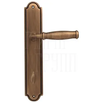 Дверная ручка на планке Melodia 266/458 'Isabel' матовая бронза (wc)