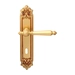 Дверная ручка на планке Melodia 235/229 'Mirella', французское золото (key)