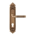 Дверная ручка на планке Melodia 290/229 Ranja, матовая бронза (cyl)