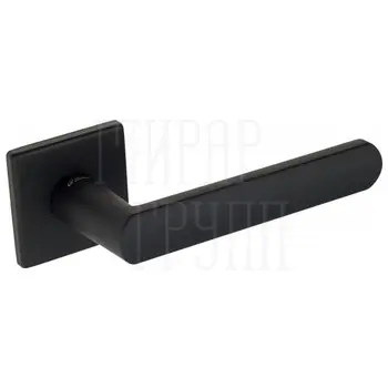 Дверная ручка Fratelli 'NEVADA' 8 FS на квадратной розетке черный