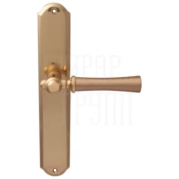 Дверная ручка на планке Melodia 283/131 'Carlo' полированная латунь