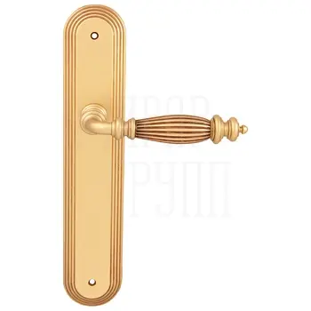 Дверная ручка на планке Melodia 404/235 'Siena' французское золото