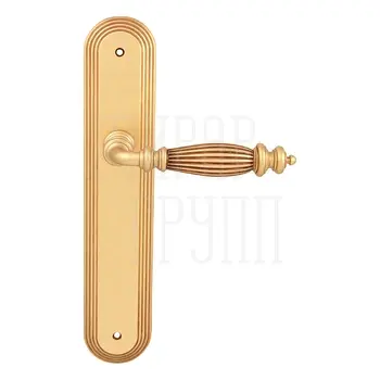 Дверная ручка на планке Melodia 404/235 'Siena' французское золото