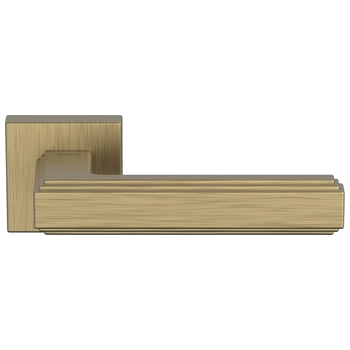Дверная ручка на квадратной розетке Forme 293K 'Alila' (FIXA) бронза