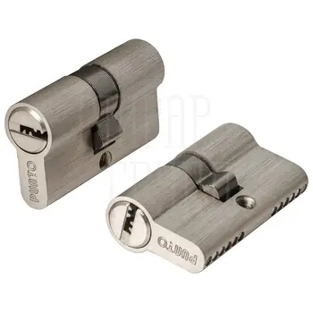 Цилиндровый Punto (Пунто) MaxPro7000Key 52mm (21+10+21) хром 7key матовый никель