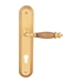 Дверная ручка на планке Melodia 404/235 'Siena', французское золото (cyl)