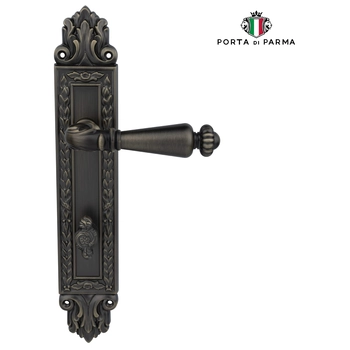 Дверная ручка на планке PORTA DI PARMA 'Ninfa' матовая бронза