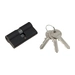 Venezia цилиндр (60 мм/25+10+25) ключ-ключ, черный