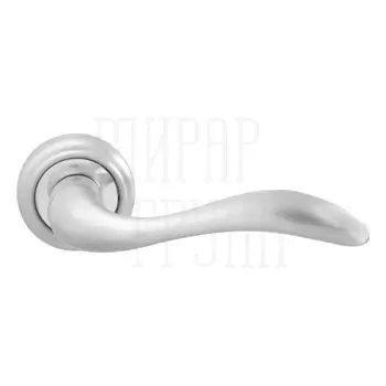 Дверная ручка на розетке Melodia 132 V 'Laguna' матовый хром