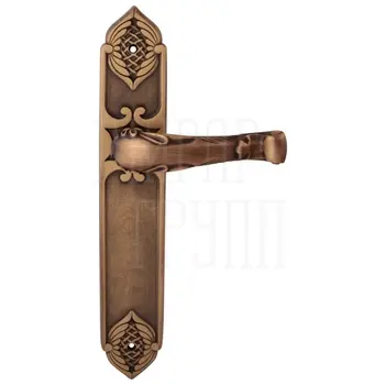Дверная ручка на планке Class 'Gema' 1160/1010 матовая бронза