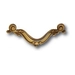 Дверная ручка-скоба мебельная Salice Paolo Man 438/A, матовая бронза