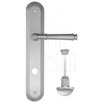 Дверная ручка Fratelli Cattini 'FARFALLA' на планке PL288 матовый хром (wc-2)