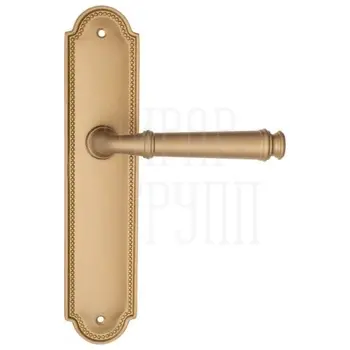 Дверная ручка Fratelli Cattini 'FARFALLA' на планке PL248 матовая латунь