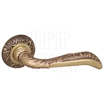 Дверные ручки на раздельном основании Fuaro (Фуаро) 'BOHEMIA' SM французское золото