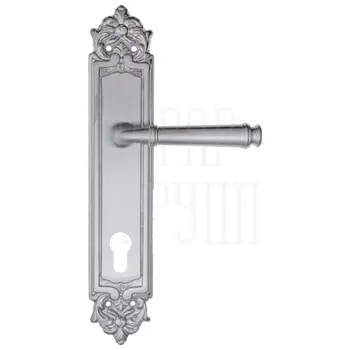 Дверная ручка Fratelli Cattini 'FARFALLA' на планке PL96 матовый хром (cyl)