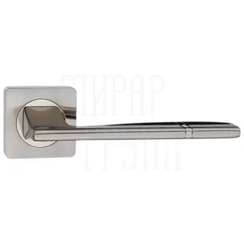 Дверные ручки Renz (Ренц) 'Риволи' INDH 72-02 на квадратной розетке матовый никель