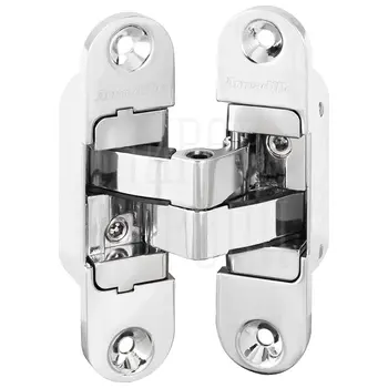 Петля Armadillo (Армадилло) скрытой установки U3D6200L левая (Architect 3D-ACH 60) 60 кг хром