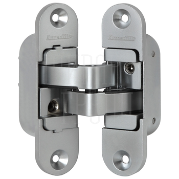 Петля Armadillo (Армадилло) скрытой установки U3D6200L левая (Architect 3D-ACH 60) 60 кг матовый хром