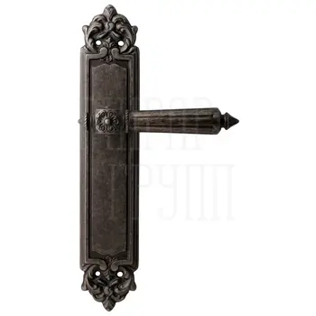 Дверная ручка на планке Melodia 246/229 'Nike' античное серебро