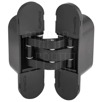 Петля скрытой установки с 3D-регулировкой Armadillo 11160UN3D (Architect 3D-H Universal 60) универсальная черный