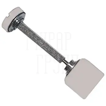 Фиксатор санузловый мини Verum Nuda Punto (полотно 60 мм) белый