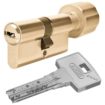 Цилиндровый механизм Abus Bravus.3000 MX ключ-вертушка 150 mm (75+10+65) латунь