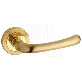 Ручка латунная на розетке Pasini 'Gamma' 3401 (0037) полированная латунь