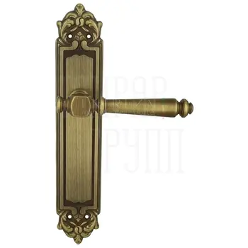 Дверная ручка Extreza 'VERONIKA' (Вероника) 325 на планке PL02 матовая бронза