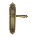 Дверная ручка Extreza 'VERONIKA' (Вероника) 325 на планке PL02, матовая бронза