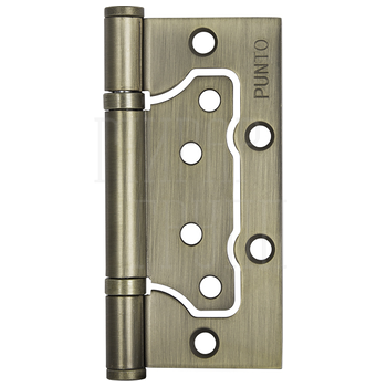 Петля Punto (Пунто) универсальная без врезки IN4200W-HD (200-2B/HD 100x25) матовая бронза