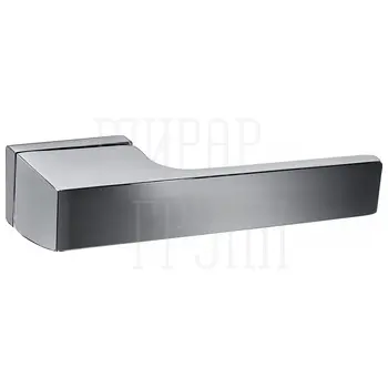 Дверные ручки Renz (Ренц) 'Ното' INDH 317-01 на прямоуг. розетке полированный хром