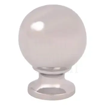 Мебельная ручка-кноб Melodia 803 Ball (Ø30 мм) полированный хром