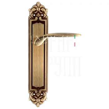 Дверная ручка Extreza 'CALIPSO' (Калипсо) 311 на планке PL02 матовая бронза