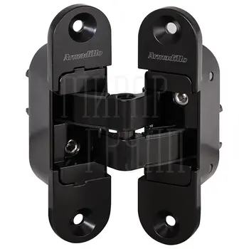 Петля Armadillo (Армадилло) скрытой установки U3D6200L левая (Architect 3D-ACH 60) 60 кг черный