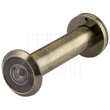 Глазок Fuaro (Фуаро) дверной оптика пластик DV 4/130-70/Z (VIEWER 4 DVZ) бронза