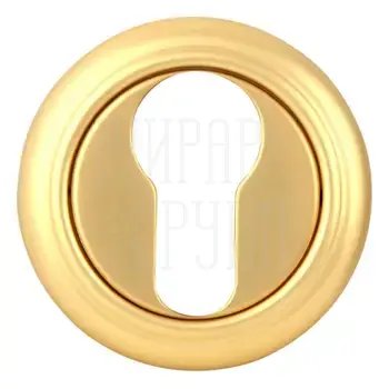 Накладки Melodia под цилиндр (50V) матовая латунь + латунь