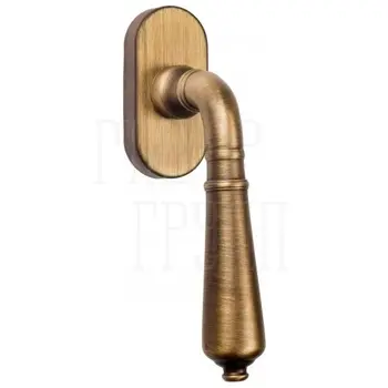 Ручка оконная Fratelli Cattini 'TOSCANA' FW 7 матовая бронза