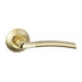 Дверная ручка на круглой розетке BUSSARE 'FINO' A-13-10, полированное золото