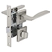 Комплект для двери Palladium SET 21 L 170 BK, матовый никель