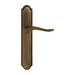 Дверная ручка Extreza 'ARIANA' (Ариана) 333 на планке PL03, матовая бронза (cyl)