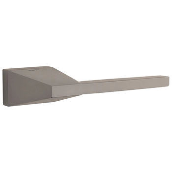 Дверная ручка на прямоугольной розетке Tupai Artic 4004 RT H титан