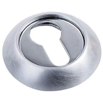 Накладки под цилиндр Archie CL матовый хром