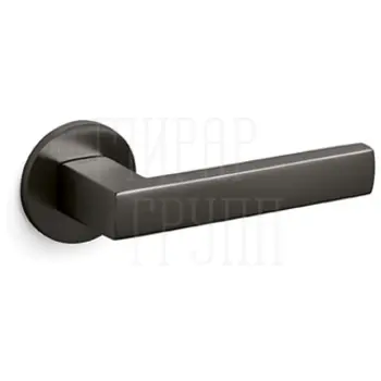 Дверные ручки на розетке Olivari Planet Bassa суперантрацит