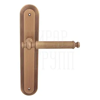 Дверная ручка на планке Melodia 353/235 'Regina' матовая бронза