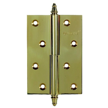 Петля дверная Archie A010-D L (латунь, левая) 100 мм латунь