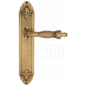 Дверная ручка Venezia 'OLIMPO' на планке PL90 французское золото