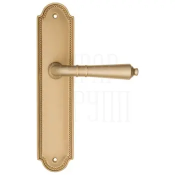 Дверная ручка Fratelli Cattini 'TOSCANA' на планке PL248 матовая латунь