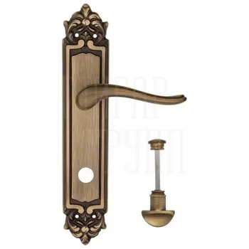 Дверная ручка Fratelli Cattini 'LAVERA' на планке PL96 матовая бронза (wc-2)