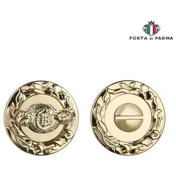 Фиксатор поворотный PORTA DI PARMA (PDP) WC.044 pvd полированное золото